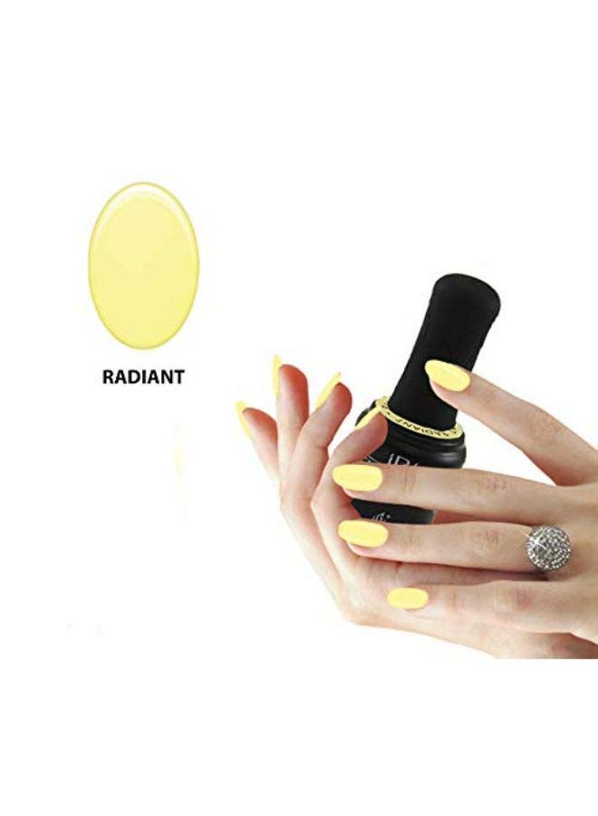 آي بي آي طلاء أظافر لامع وممتاز يُجفف عن طريق مصباح LED بالأشعة فوق البنفسجية أصفر - Image 2