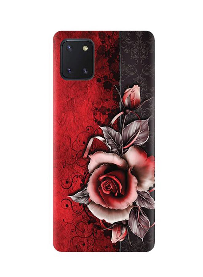 إيه إم سي ديزاين غطاء حماية واقٍ لهاتف سامسونج جالاكسي نوت 10 لايت رمادي / أحمر / أسود - Image 1