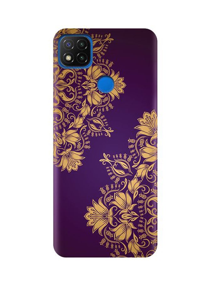 AMC DESIGN Protective Case Cover For Xiaomi Redmi 9C Purple/Beige  - Image 1