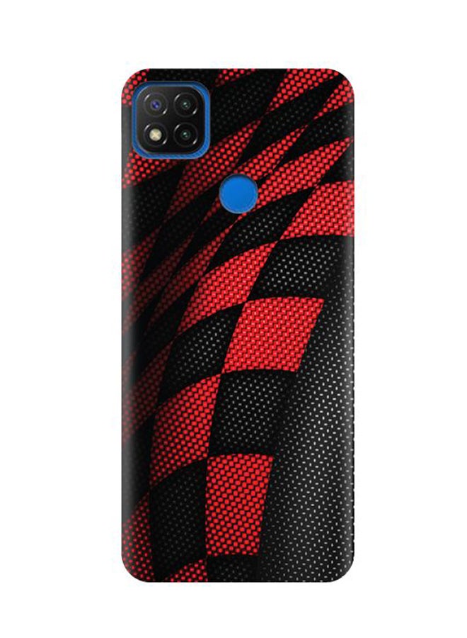 AMC DESIGN Protective Case Cover For Xiaomi Redmi 9C Red/Black  - Image 1