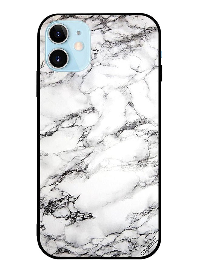 كوفرنيكس غطاء حماية واق لهاتف أبل آيفون 12 ميني أبيض/ أسود - Image 1
