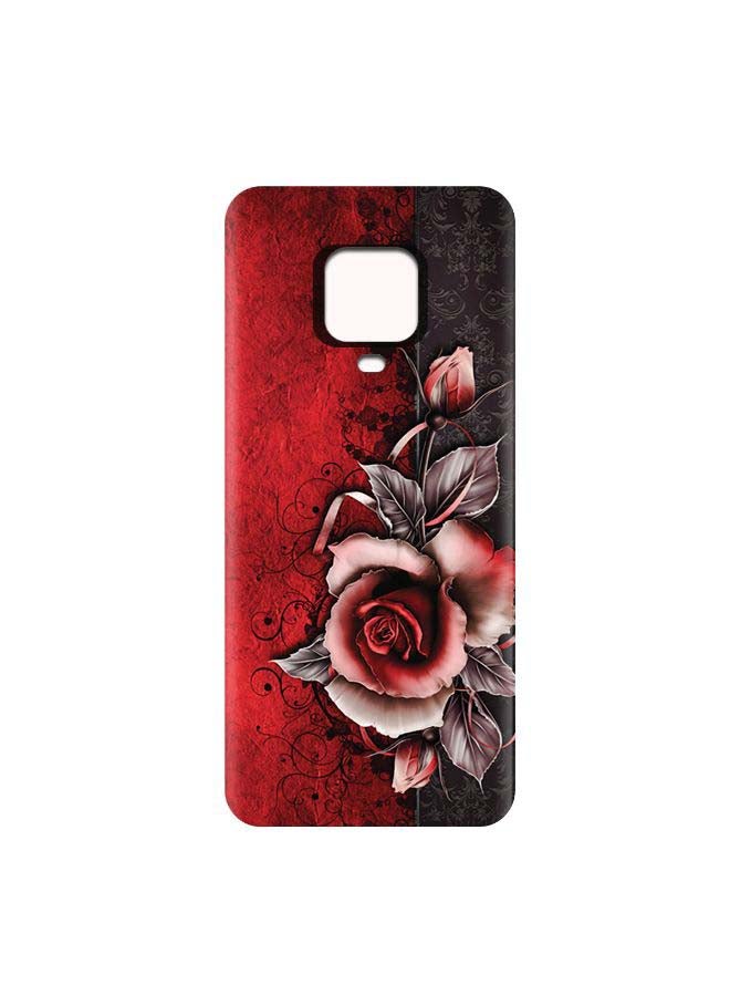 إيه إم سي ديزاين غطاء حماية واق لهاتف شاومي ريدمي نوت 9 برو ماكس رمادي / أحمر / أسود - Image 2