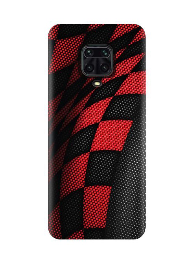 AMC DESIGN Protective Case Cover For Xiaomi Redmi Note 9 Pro Max Red/Black - Image 1