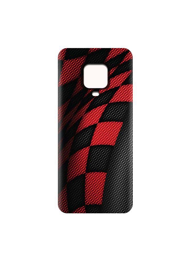 AMC DESIGN Protective Case Cover For Xiaomi Redmi Note 9 Pro Max Red/Black - Image 2