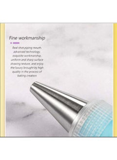 Beauenty Cake Decorating Piping Nozzle Silver/Black 5cm  - Image 3