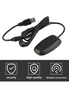 Generic Computer Receiver Handle Sensor for XBOX 360 Black  - Image 1