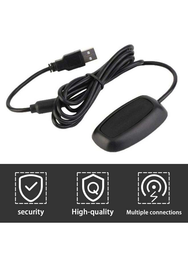 Generic - Computer Receiver Handle Sensor for XBOX 360 Black - Image 1