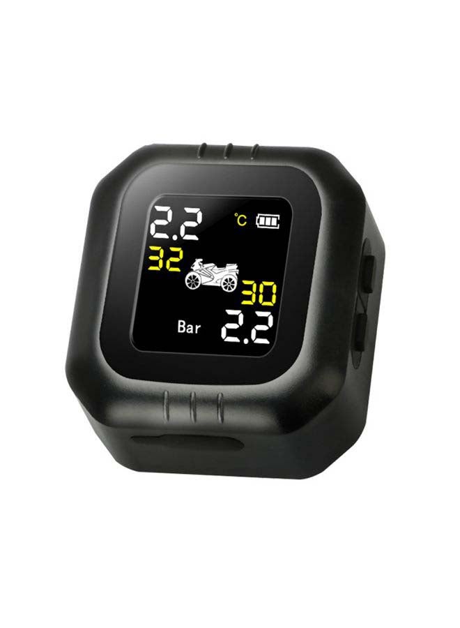 Wireless Motorcycle Tire Pressure Tester Black 18 x 13.3cm - Image 3