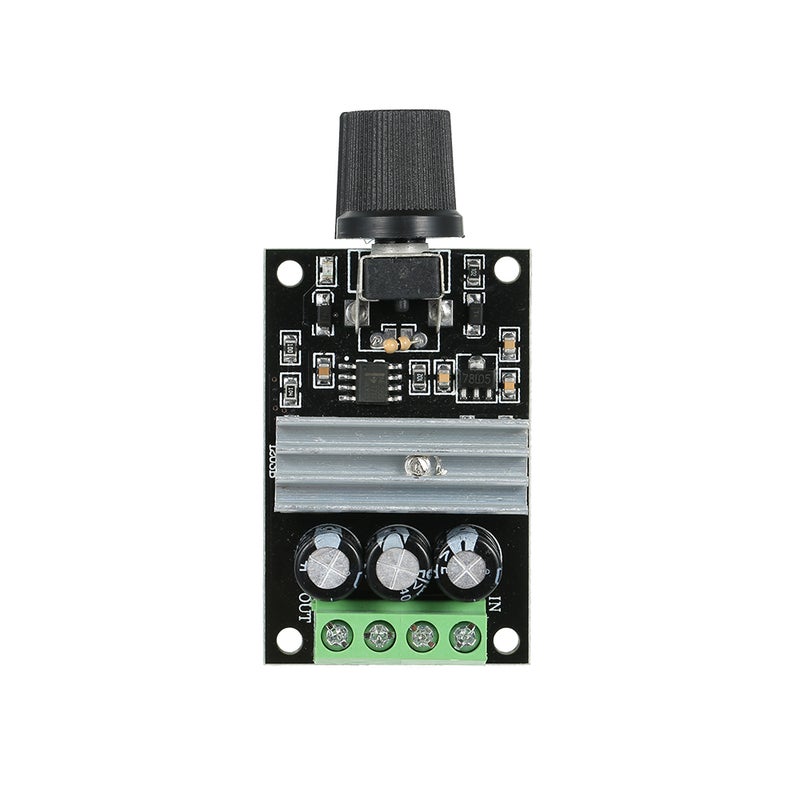 Generic - 6V 12V 24V 28V 3A PWM DC Motor Speed Regulator Controller With Adjustable Switch multicolour - Image 1