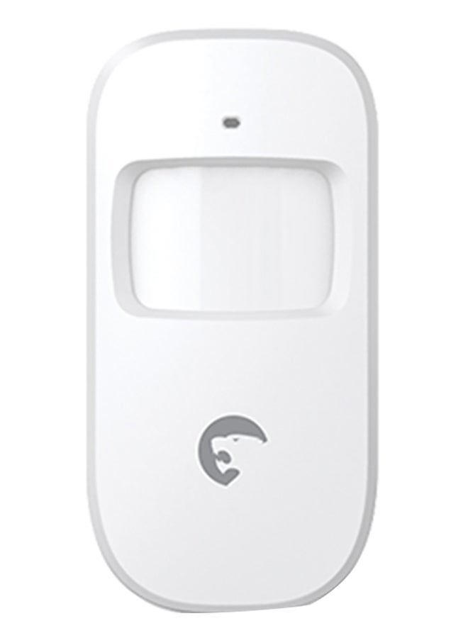 Wireless Motion Infrared Detector Security Alarm System White 12.3 x 6.7cm  - Image 1