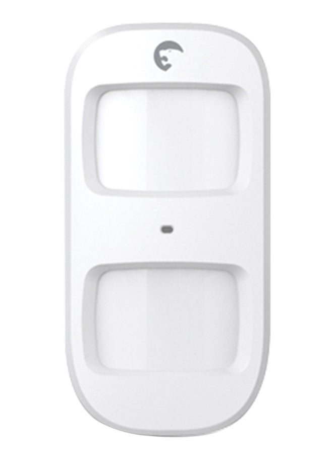 Wireless Motion Infrared Detector Home Alarm System White 12.3 x 6.7cm  - Image 1