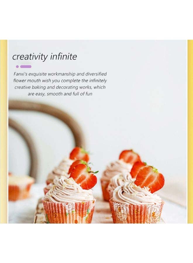 Beauenty Cake Decorating Piping Nozzle Silver 5cm - Image 3