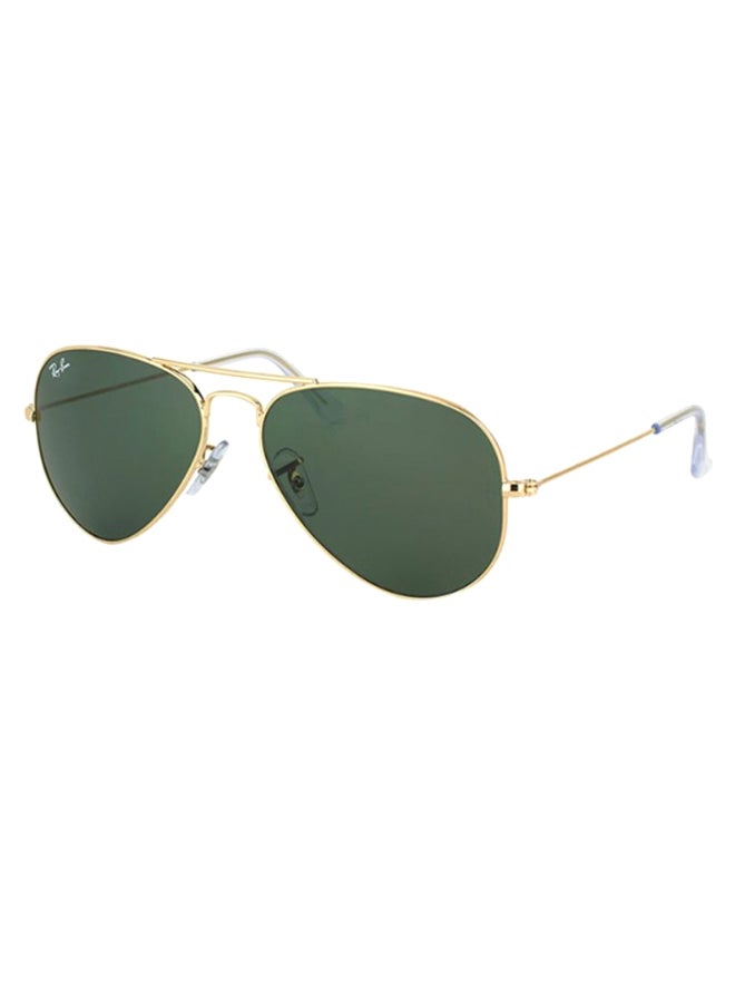 Ray-Ban Men's UV Protected Aviator Sunglasses - Lens Size : 55 mm - Image 2