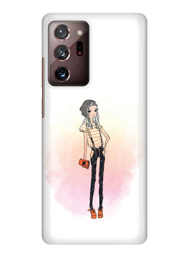Stylizedd Protective Case Cover For Samsung Galaxy Note20 Ultra White/Pink/Black - Image 1