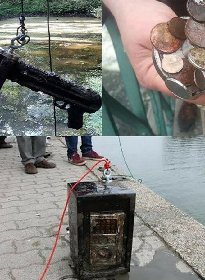 Generic Magnet Fishing Detector Strong Treasure Hunting Silver  - Image 3