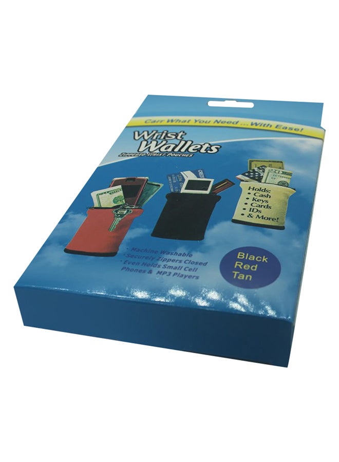 Generic Wrist Wallet Pouch Black  - Image 1