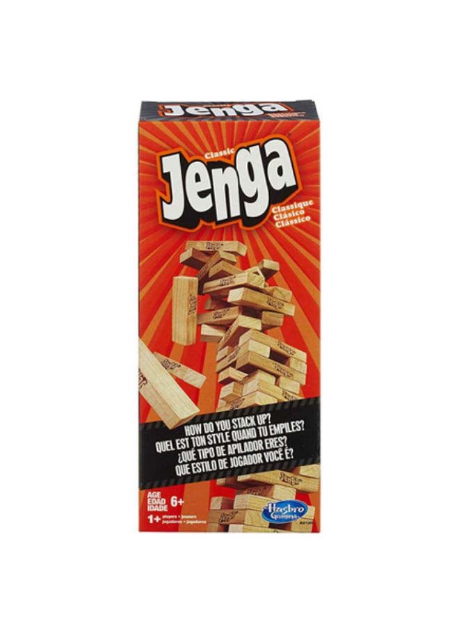 Jenga Classic Game Brown 9.8inch - Image 2