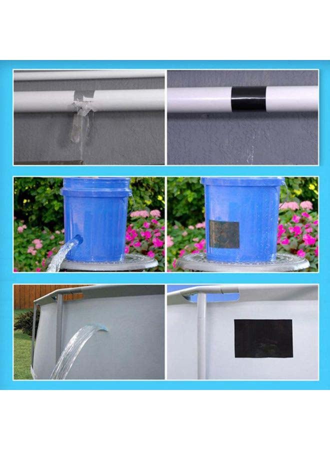 Waterproof Strong Leaking Water Pipe Crack Repair Tape Black - Image 3
