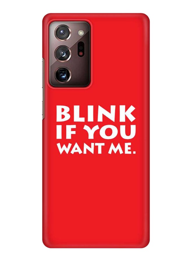 Stylizedd Protective Case Cover For Samsung Galaxy Note20 Ultra Red/White - Image 1