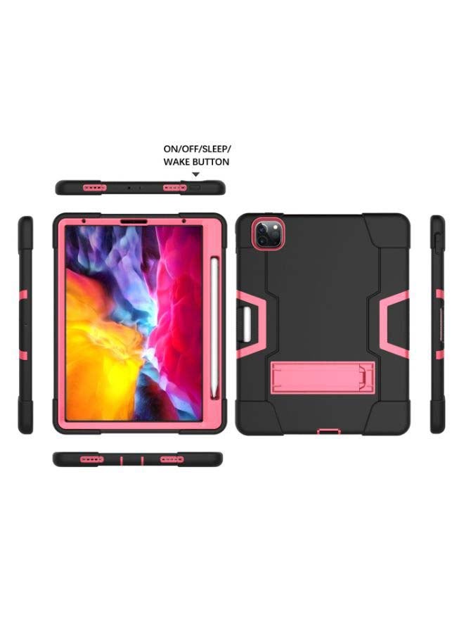 Rock Pow Protective Case Cover For Apple iPad Pro Red/Black  - Image 2