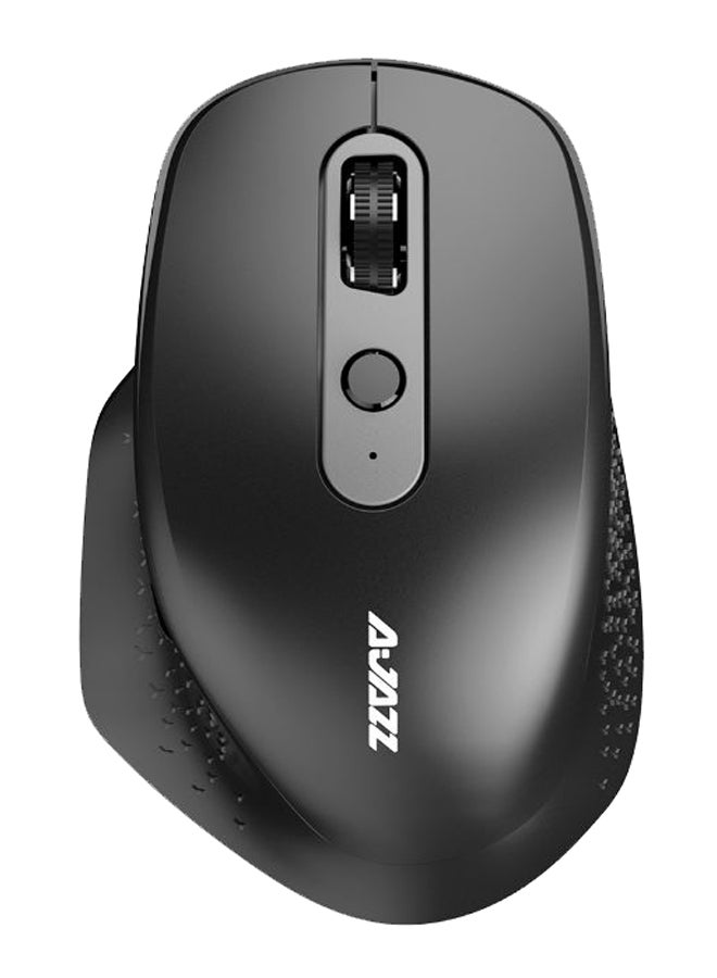 Ajazz Ergonomic Design 2.4GHz Wireless Mouse Black - Image 1
