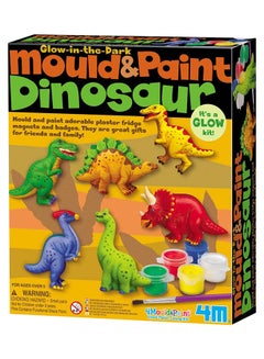 Generic Glow In Dark Dino Shaped Mould And Paint 5.91inch  - Image 1
