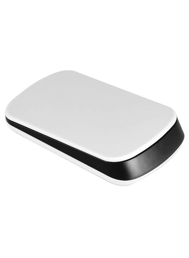 Portable Wireless Optical Mouse White/Black - Image 1