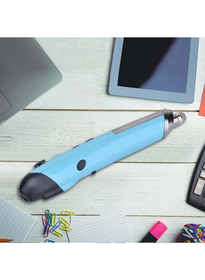 Wireless Optical Touch-Pen Mouse Blue/Silver/Black - Image 2