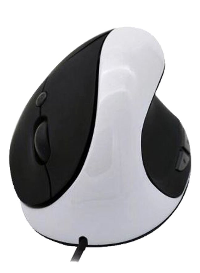 Wired Vertical Optical Mouse White/Black