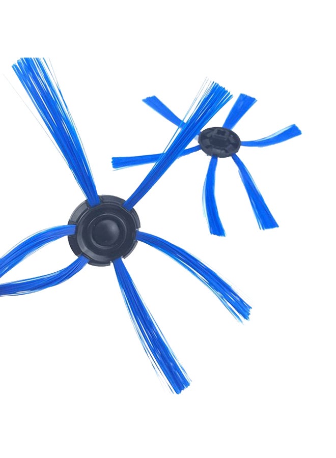 2-Piece Vacuum Cleaner Side Brush Set Blue 15 x 3cm  - Image 2