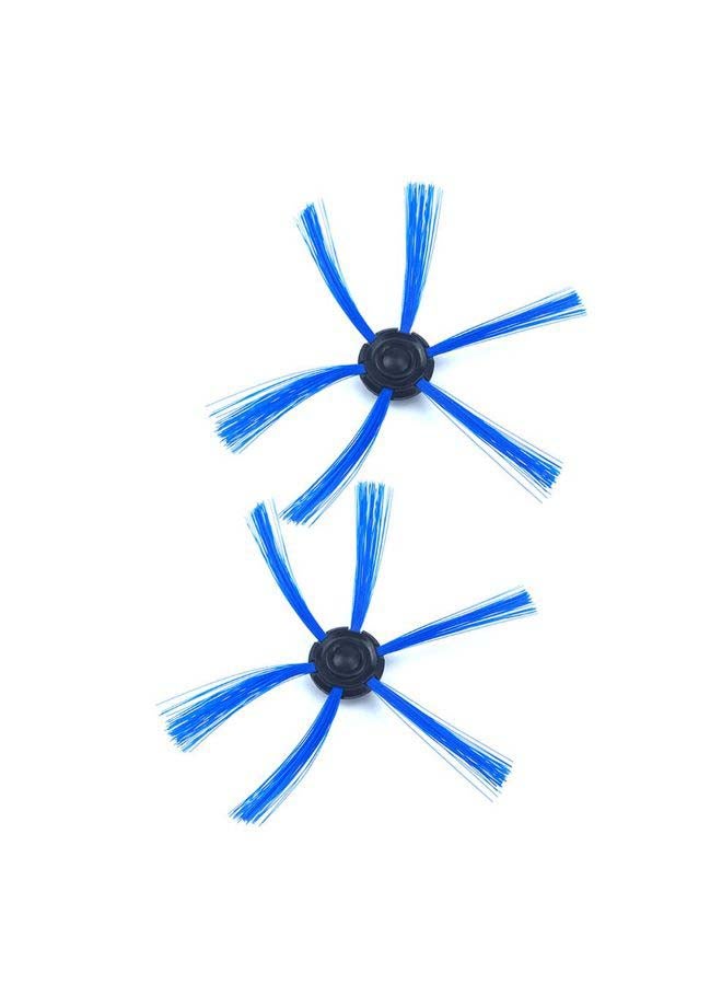 2-Piece Vacuum Cleaner Side Brush Set Blue 15 x 3cm  - Image 1