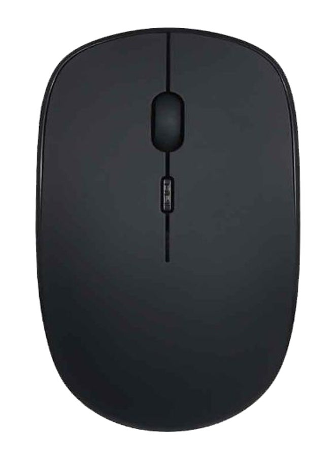 Wireless Rechargeable Optical Mouse Black - Image 1