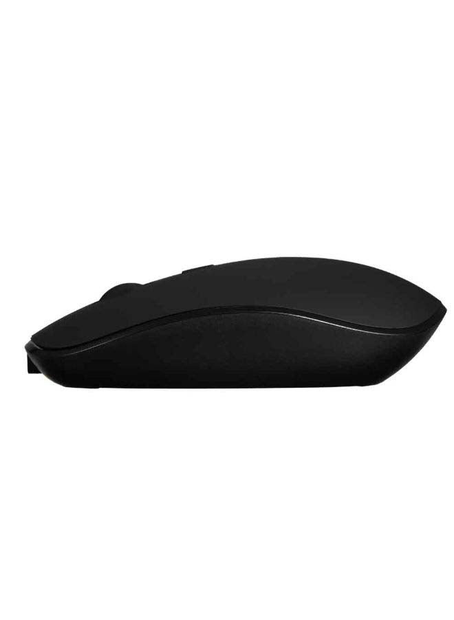 Wireless Rechargeable Optical Mouse Black - Image 2