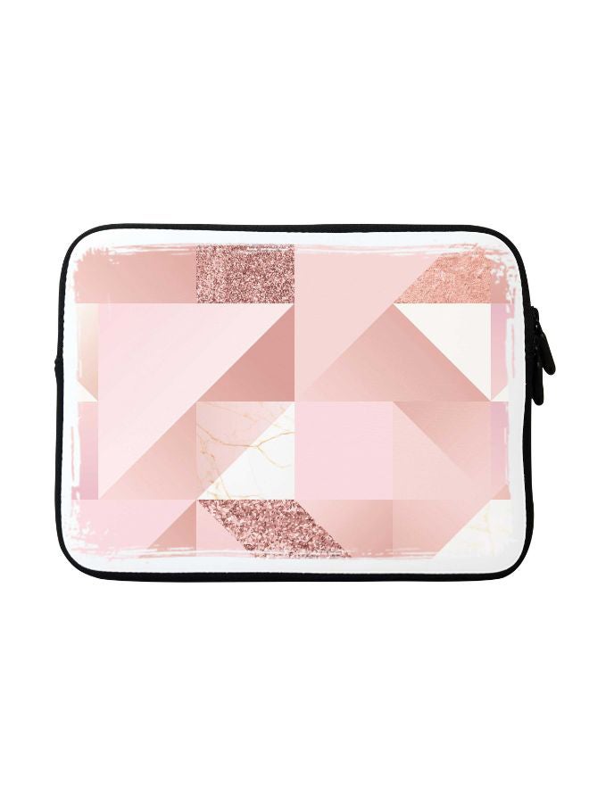 Stylizedd Marble Printed Sleeve For Apple MacBook 15-Inch Pink/White