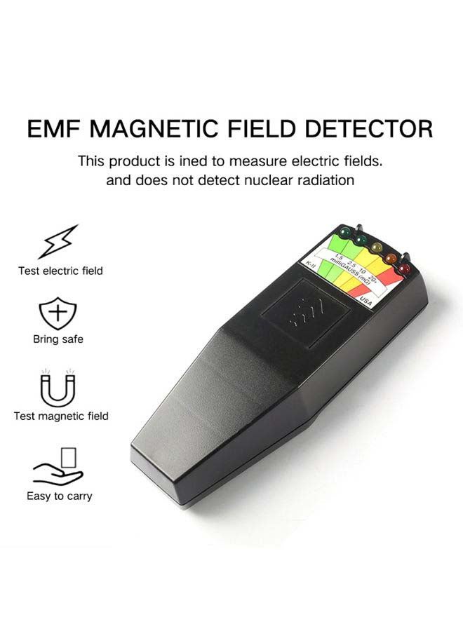 Electromagnetic Field Detector Black  - Image 2