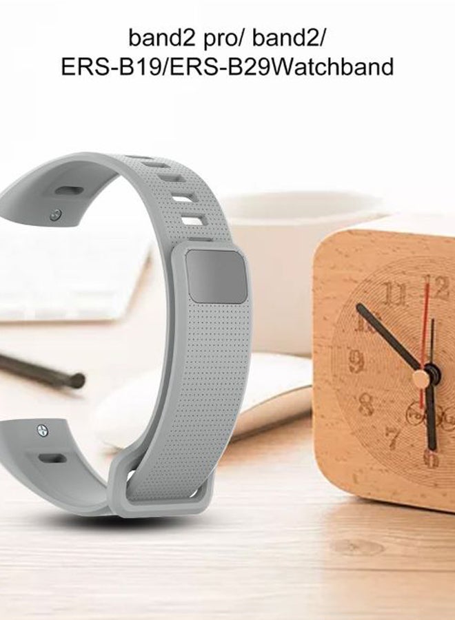 Smart Watch Strap For Huawei Band 2 Pro Gray - Image 3