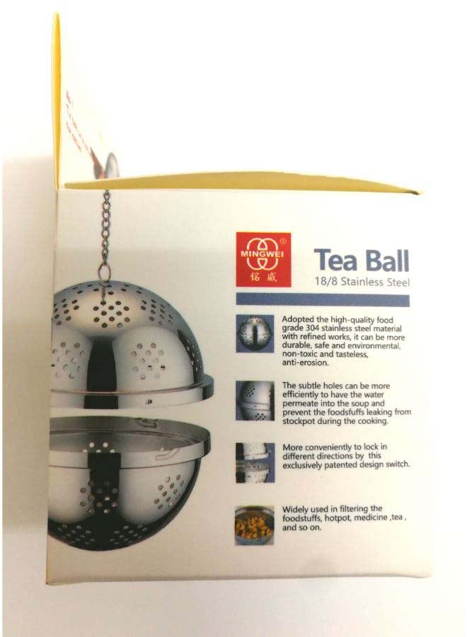 Tea Ball Infuser Silver 8cm - v1602491378/N40507861A_3