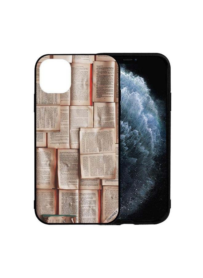 Covernex - Protective Case Cover For Apple iPhone 12 Book Pages Pattern - Image 1