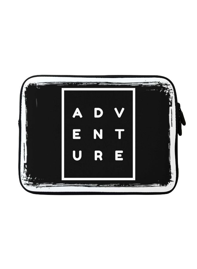 Stylizedd Adventure Printed Sleeve For Apple MacBook 15 inch Black/White - Image 1