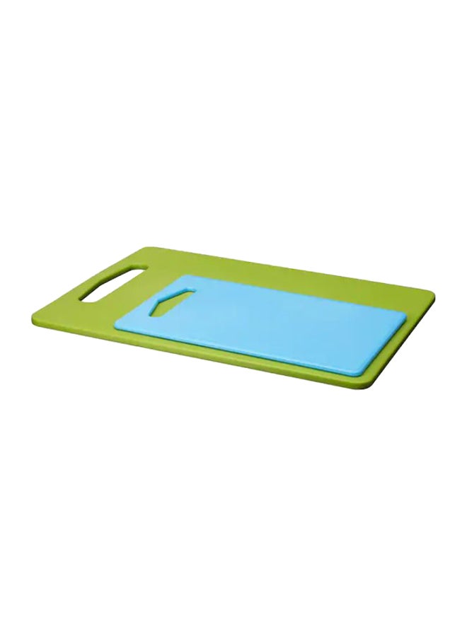 طقم لوح تقطيع من قطعتين أزرق / أخضر One Size - Image 1