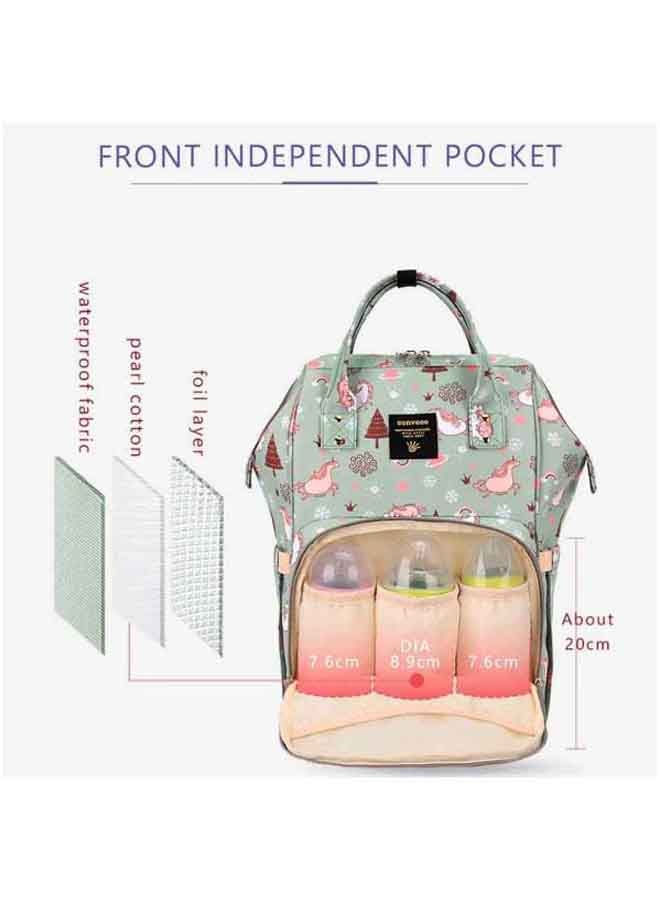 Dream Sky Printed Diaper Bag With Usb And Hooks, Multiple Inner Pockets, Waterproof Pocket, 6-9 Months - v1602491484/N40930156A_5