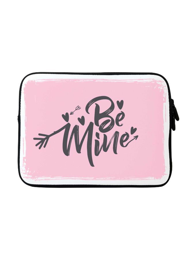 Stylizedd Be Mine Printed Sleeve For Apple MacBook 15 inch Pink/Black
