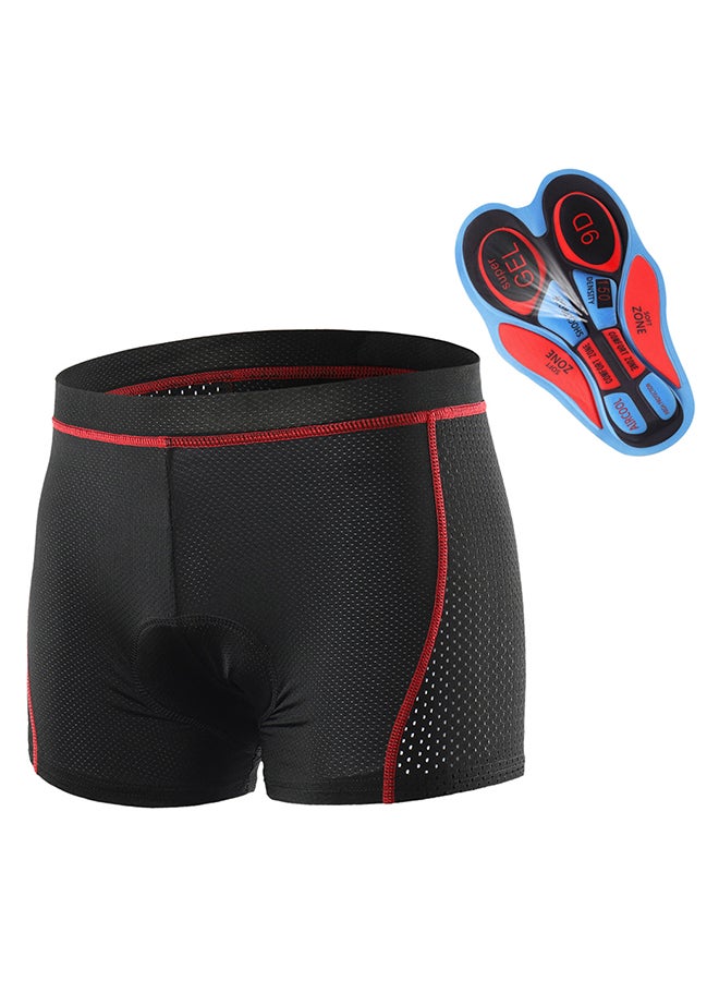 Generic Breathable and Padded Biking Shorts For Men 23 x 1.5 x 20cm  - Image 1