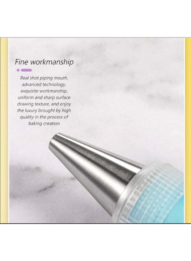 Beauenty Cake Decorating Piping Nozzle Silver 5cm - Image 3