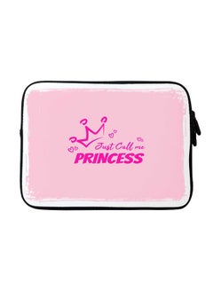 Just Call Me Princess Printed Sleeve For Apple MacBook 15 inch Pink