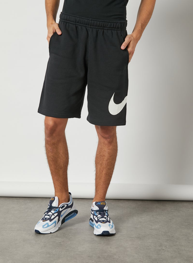 Nike Club Graphic Shorts Black  - Image 2
