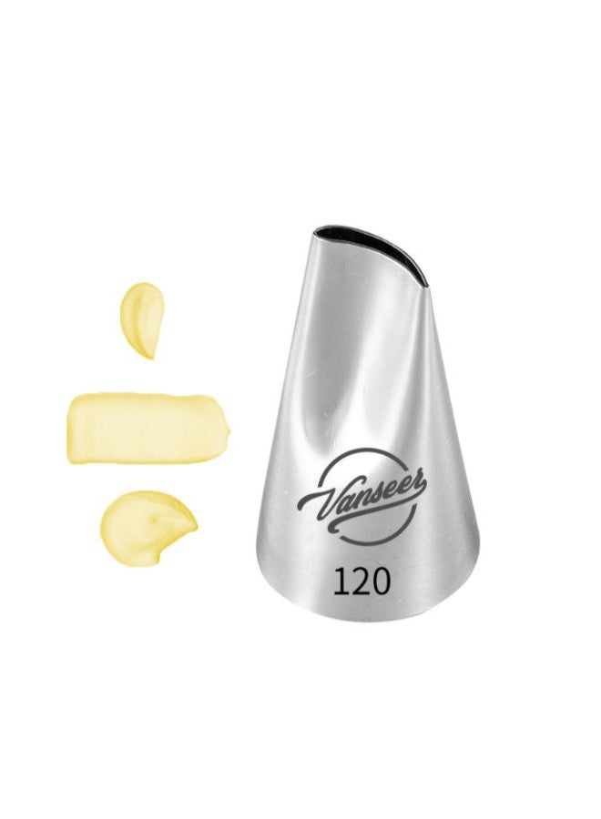 Beauenty Cake Decorating Piping Nozzle Silver 5cm - Image 2