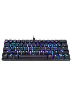 Mechanical 61-Keys RGB Gaming Keyboard Black