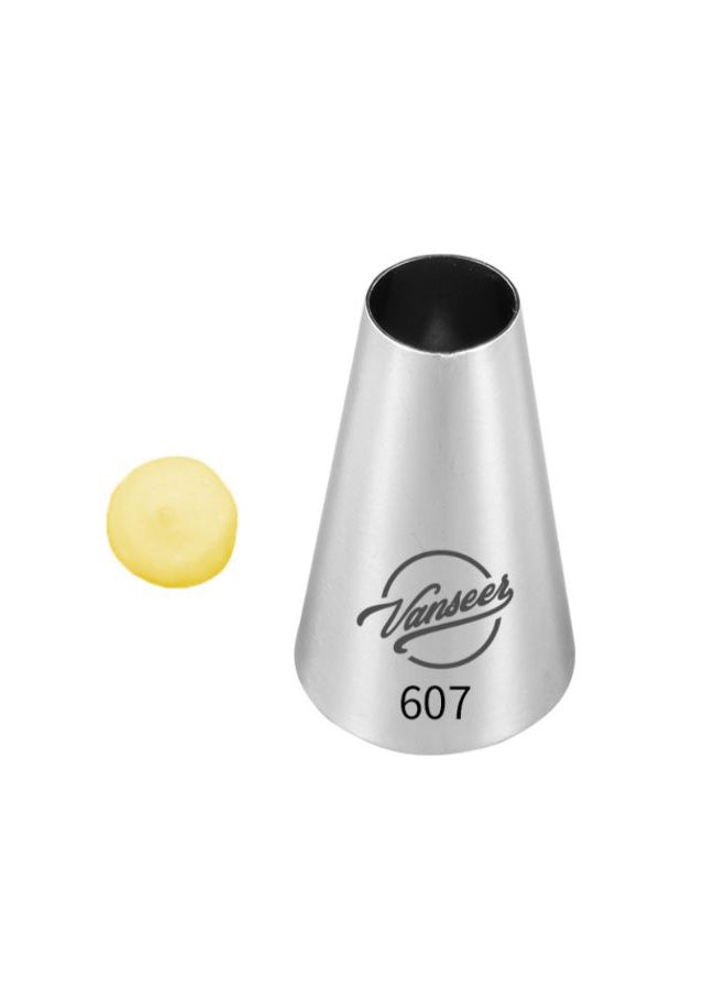 Beauenty Cake Decorating Piping Nozzle Silver/Black 5cm - Image 2