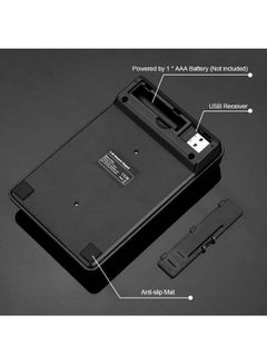 Generic Wireless Numeric Keypad With Receiver Black  - Image 2